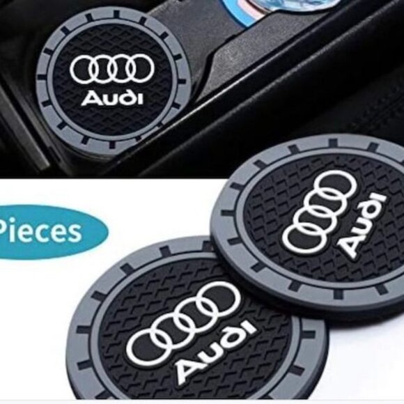 2 Pcs Various Car Logo Cup Holder Coaster - Picture 3 of 8